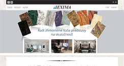 Desktop Screenshot of exima.sk